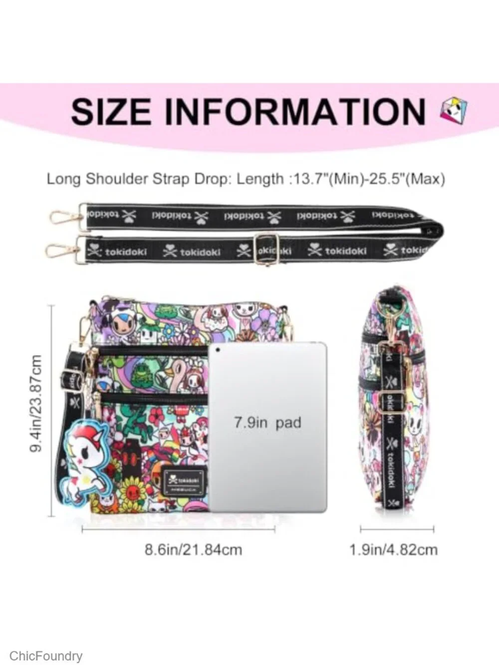 Small Crossbody Phone Bag with 7 Pockets Water-Resistant Canvas